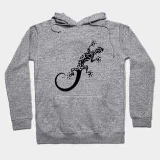 Lizard black Hoodie